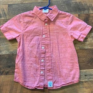 Boy Toddler button down shirt